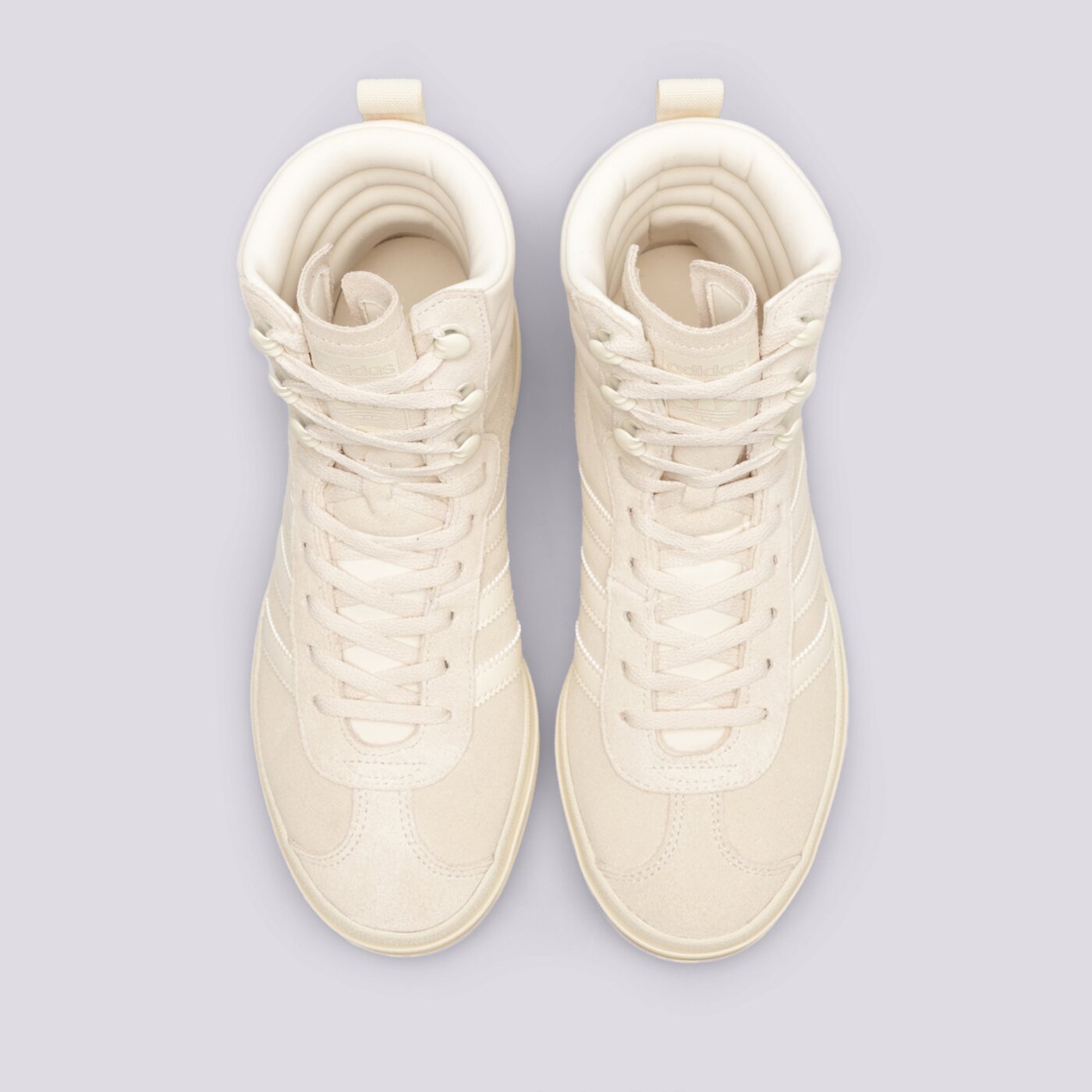 Buty sportowe damskie ADIDAS GAZELLE BOOT W id6984 kolor beżowy