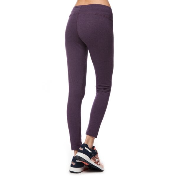 Spodnie dresowe damskie REEBOK SPODNIE EL LEGGING ab0140 kolor fioletowy