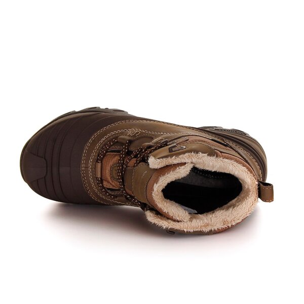 Buty outdoor damskie MERRELL SNOWBOUND MID WP j55620 kolor brązowy