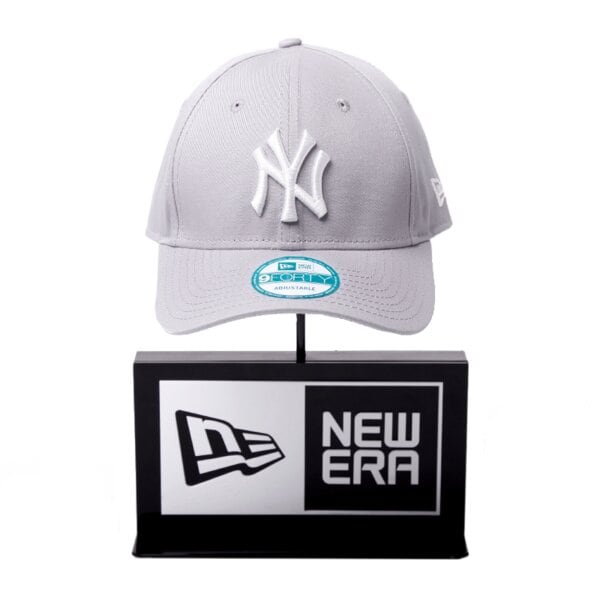 Czapka z daszkiem damska NEW ERA MLB 9FORTY NEW YORK YANKEES CAP GRAY/WHITE 10531940 kolor szary