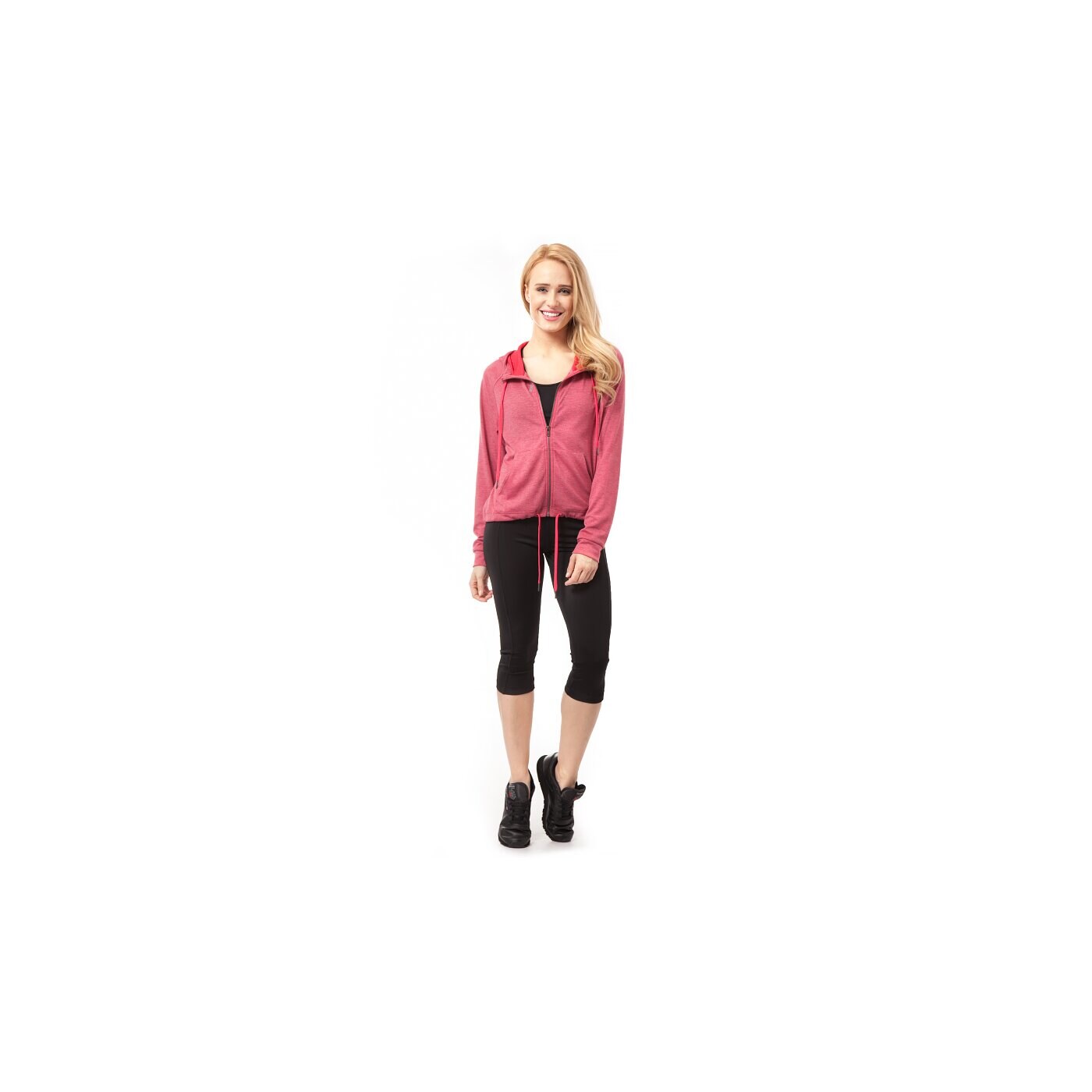 Bluza damska REEBOK BLUZA SE PD HOOD b86023 kolor różowy