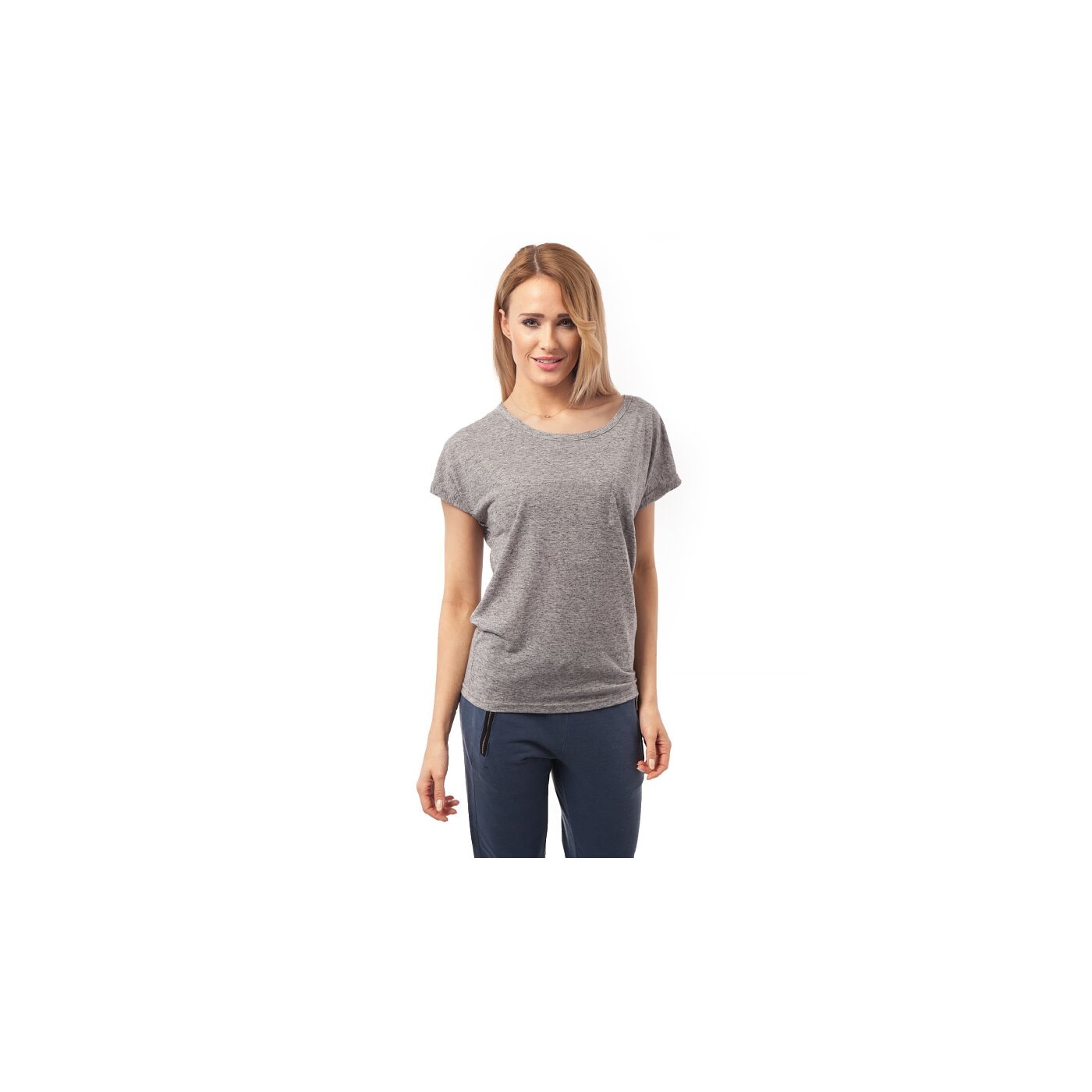 Koszulka damska FEEWEAR T-SHIRT AMAN fw15tsd58001 kolor szary