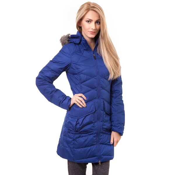 Kurtka zimowa damska NIKE KURTKA ALLIANCE PARKA - 550 HOOD 626972455 kolor niebieski