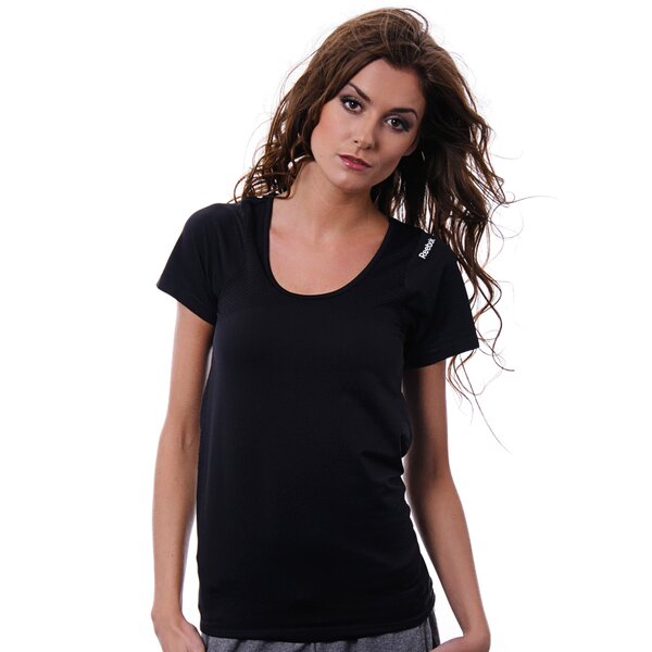 Koszulka damska REEBOK T-SHIRT RF COOL SML TEE w66403 kolor czarny