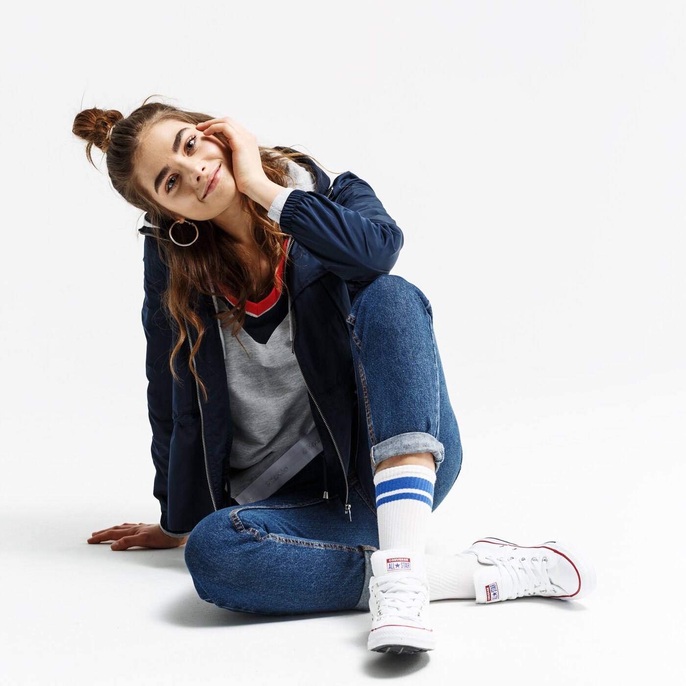 Kurtka przejściowa damska FEEWEAR KURTKA CORDILIERA fw19kud24001 kolor granatowy