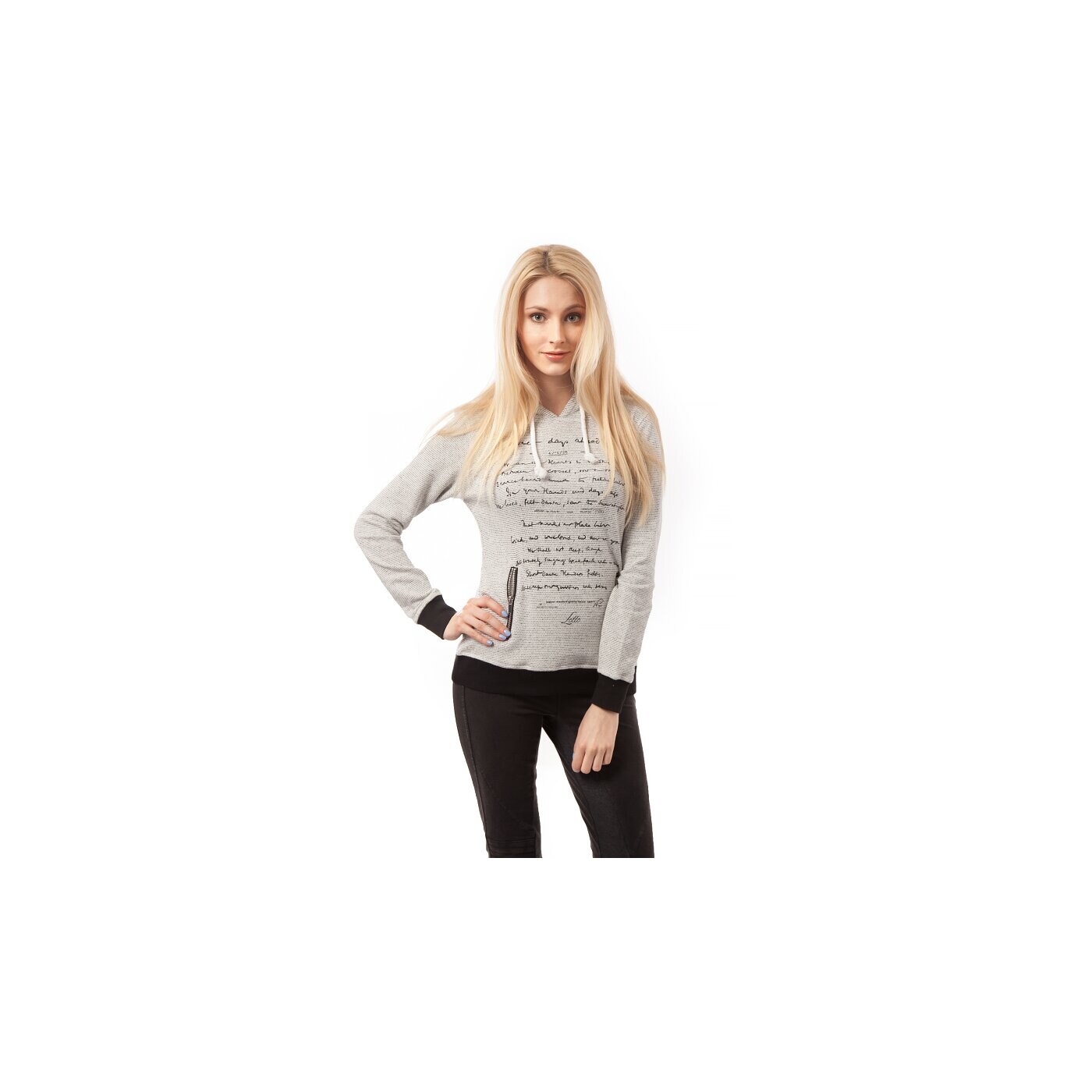 Bluza damska LOTTO BLUZA  SKOR lo15bld50001 kolor szary