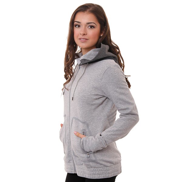 Bluza damska ADIDAS BLUZA   CC HD TRACKTOP w53071 kolor szary