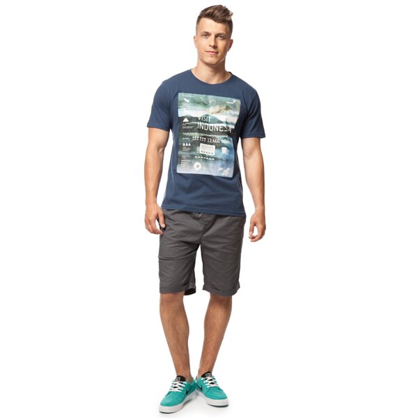 Koszulka męska FEEWEAR T-SHIRT MOUN fw15tsm28001 kolor granatowy