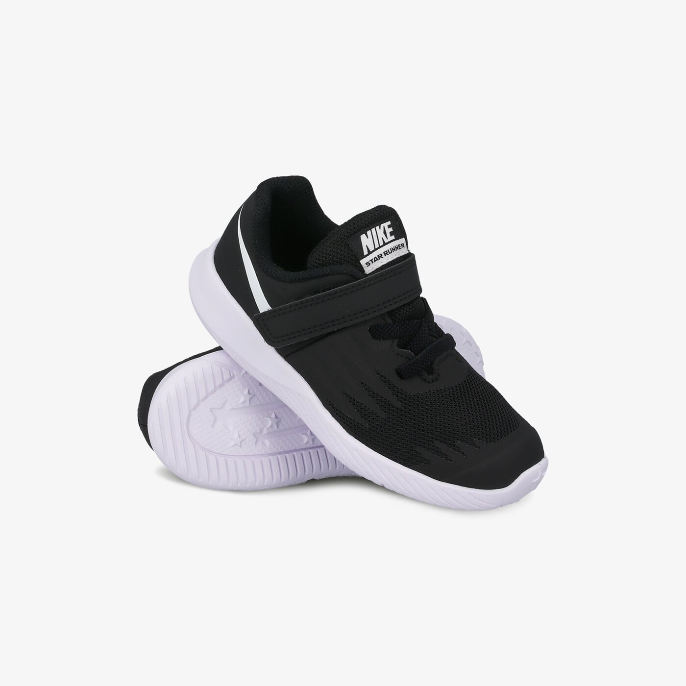 Buty do biegania dla dzieci NIKE STAR RUNNER BTV 907255-001 kolor czarny