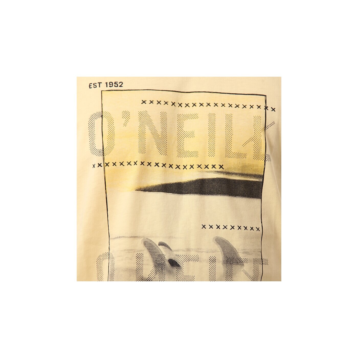 Koszulka męska O'NEILL T-SHIRT SOUTH SWELL S/SLV TEE 4036042031 kolor żółty