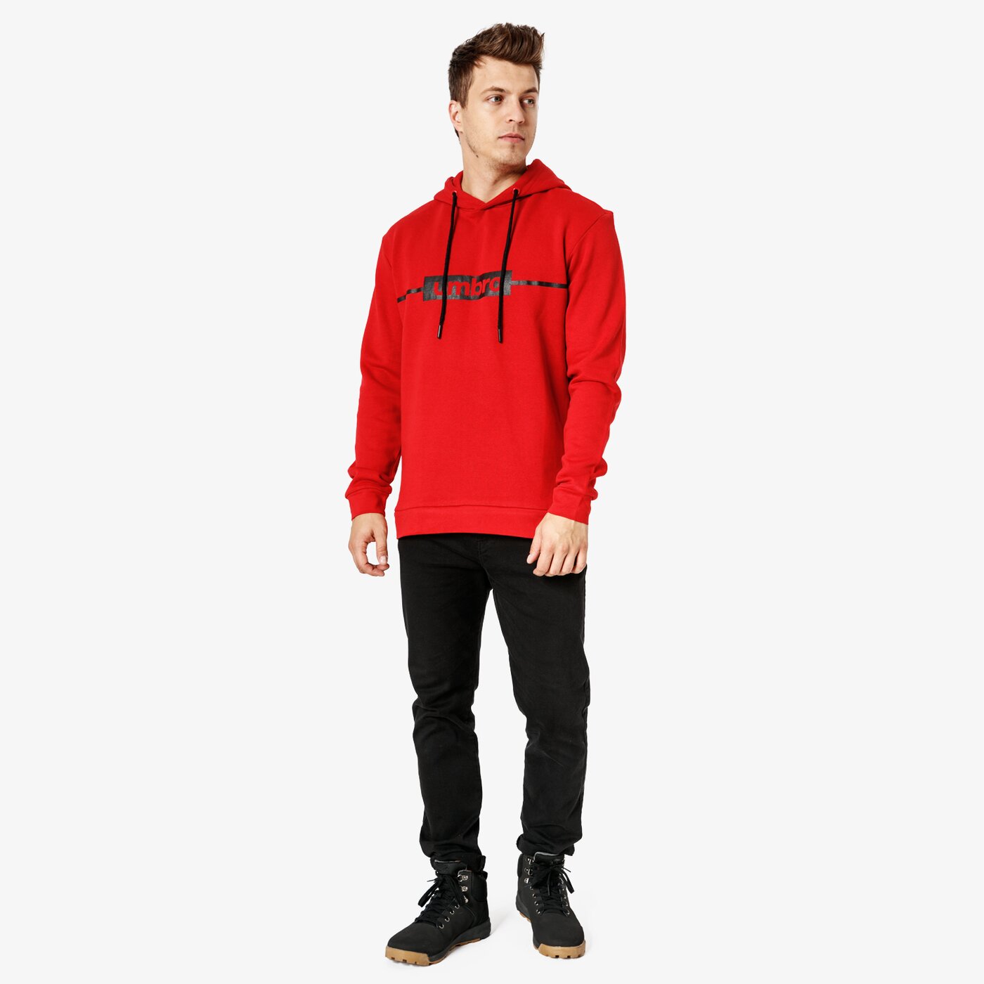 Bluza męska UMBRO BLUZA OBSYDIAN ul38blm08001 kolor czerwony