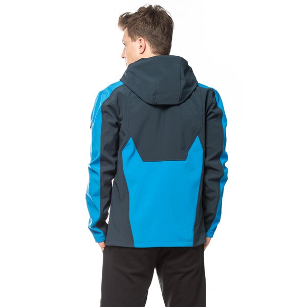 Kurtka przejściowa męska LOTTO SOFTSHELL TOBAGO M lo16ksm04001 kolor granatowy