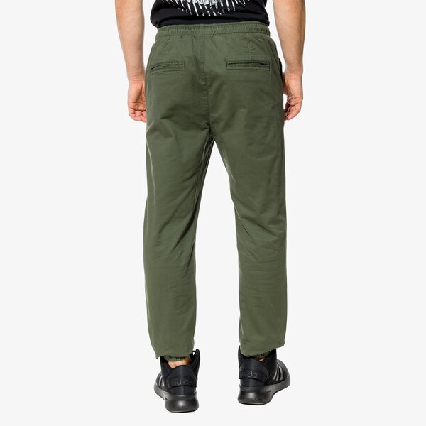 Spodnie dresowe męskie FEEWEAR SPODNIE MILO fw18spm12002 kolor khaki