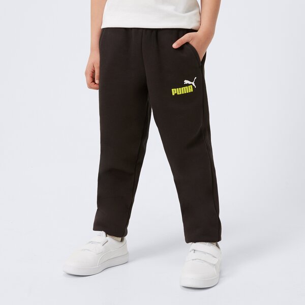 Spodnie dziecięce PUMA SPODNIE ESS+ 2 COL LOGO PANTS FL CL B 586988 59 kolor czarny