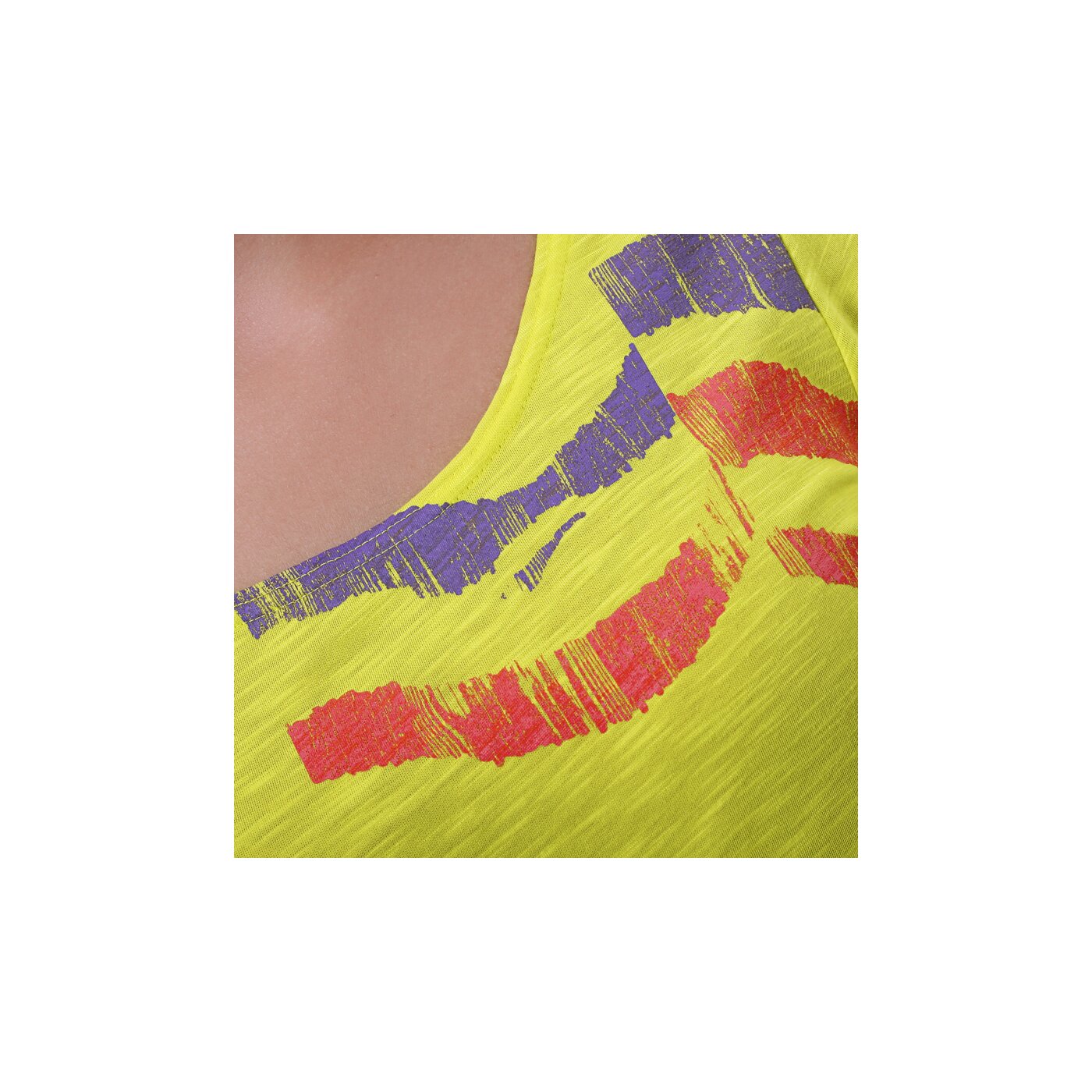 Koszulka damska REEBOK T-SHIRT DANCE GRAPHIC T z23430 kolor żółty