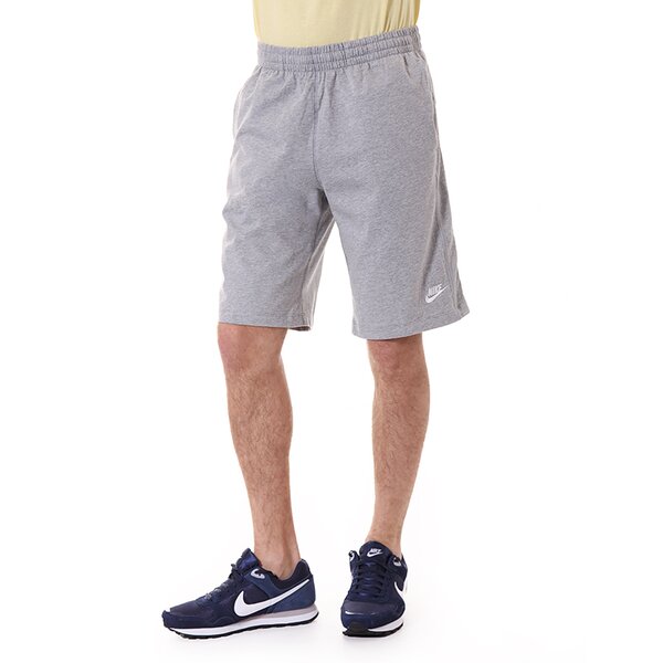Spodenki męskie NIKE SZORTY AW77 SHORT JERSEY WERE 603253063 kolor szary