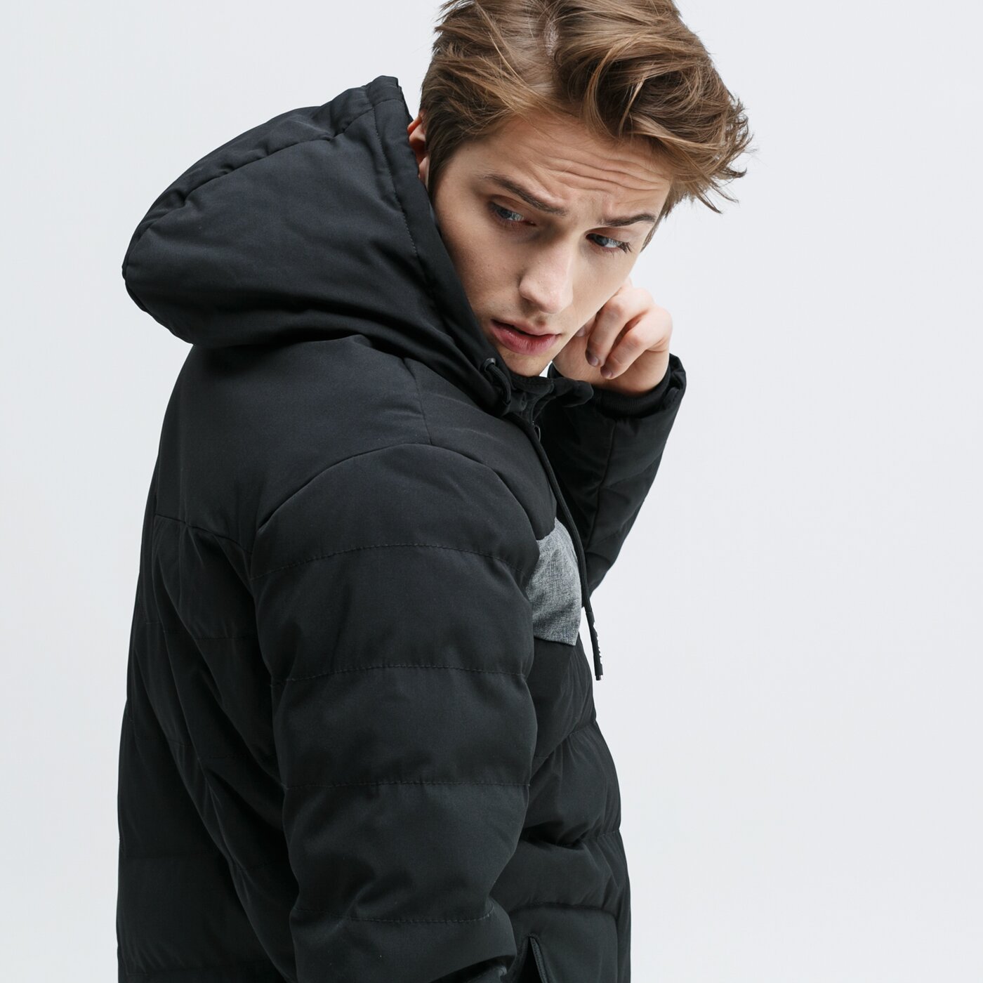 Kurtka zimowa męska LOTTO KURTKA ZIMOWA FALCO lo39kum13002 kolor czarny