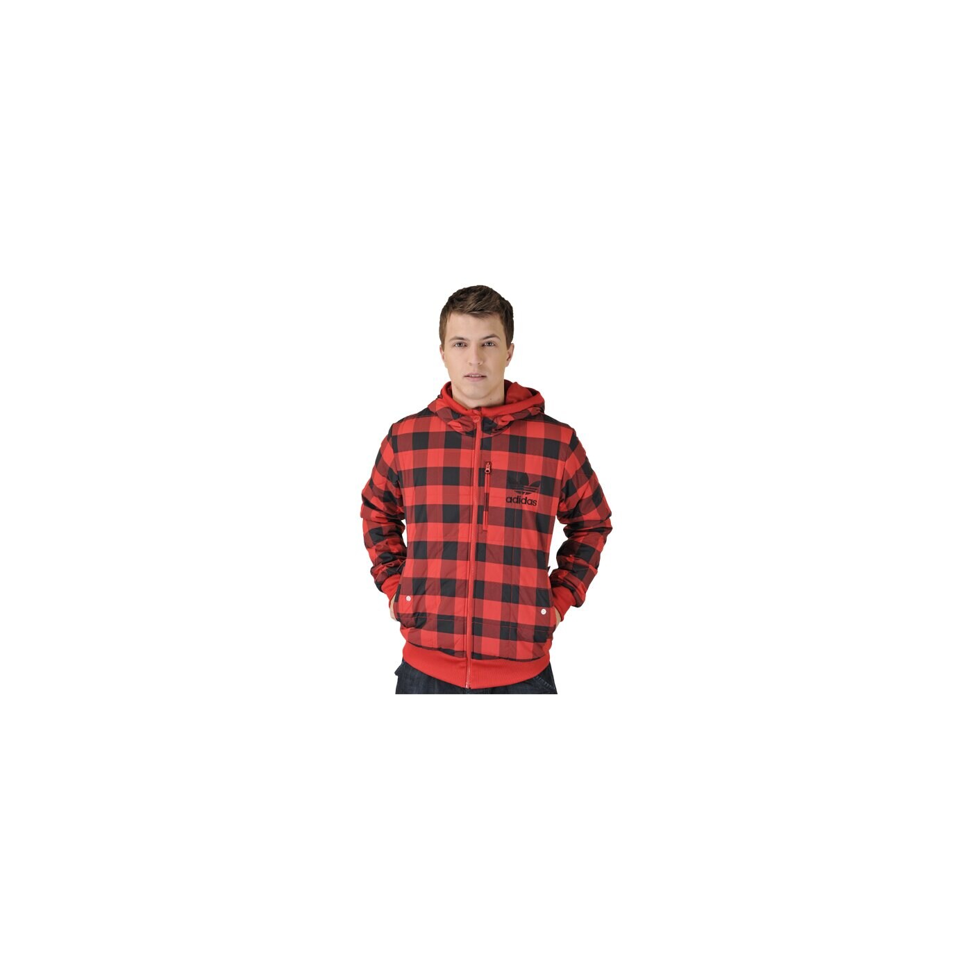 Kurtka zimowa męska ADIDAS KURTKA AC PADDED JACKET GRAPHIC o57771 