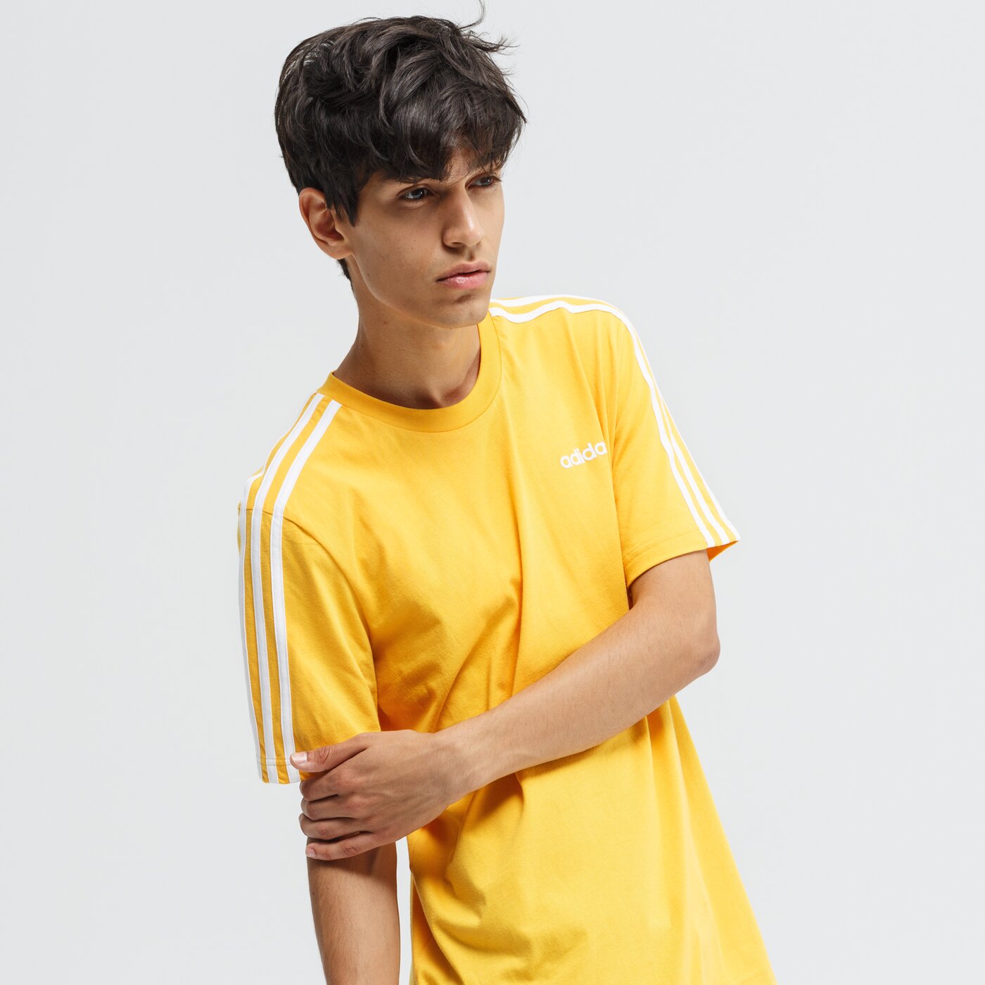 Koszulka męska ADIDAS T-SHIRT SS E 3S ei9839 kolor żółty