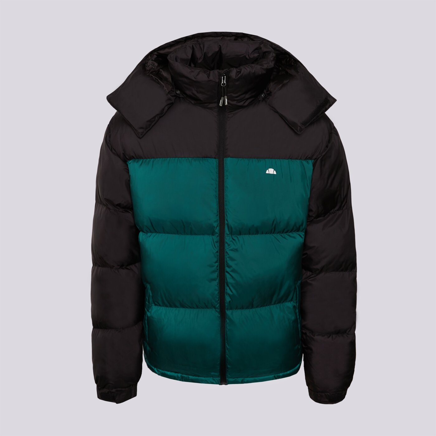 Kurtka zimowa męska ELLESSE KURTKA PUCHOWA DENEGRI PADDED BLK/DGREEN JACKET shb23618070 kolor czarny