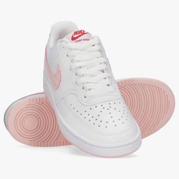 Buty sportowe damskie NIKE WMNS COURT VISION LO VD dq9321-100 kolor biały