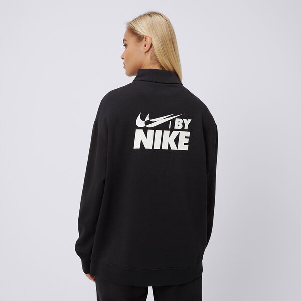 Bluza damska NIKE BLUZA W NSW FLC QZ GLS GYM LIFE fz4633-010 kolor czarny