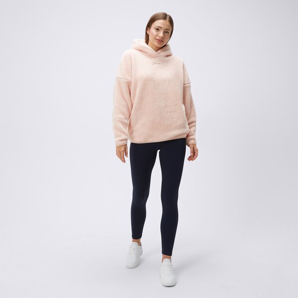 Bluza damska REEBOK BLUZA Z KAPTUREM LUX COZY PLUSH 100035033 kolor pudrowy ro