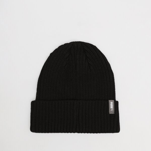 Czapka zimowa damska PUMA CZAPKA ZIMOWA CLASSIC CUFF BEANIE 2482601 kolor czarny