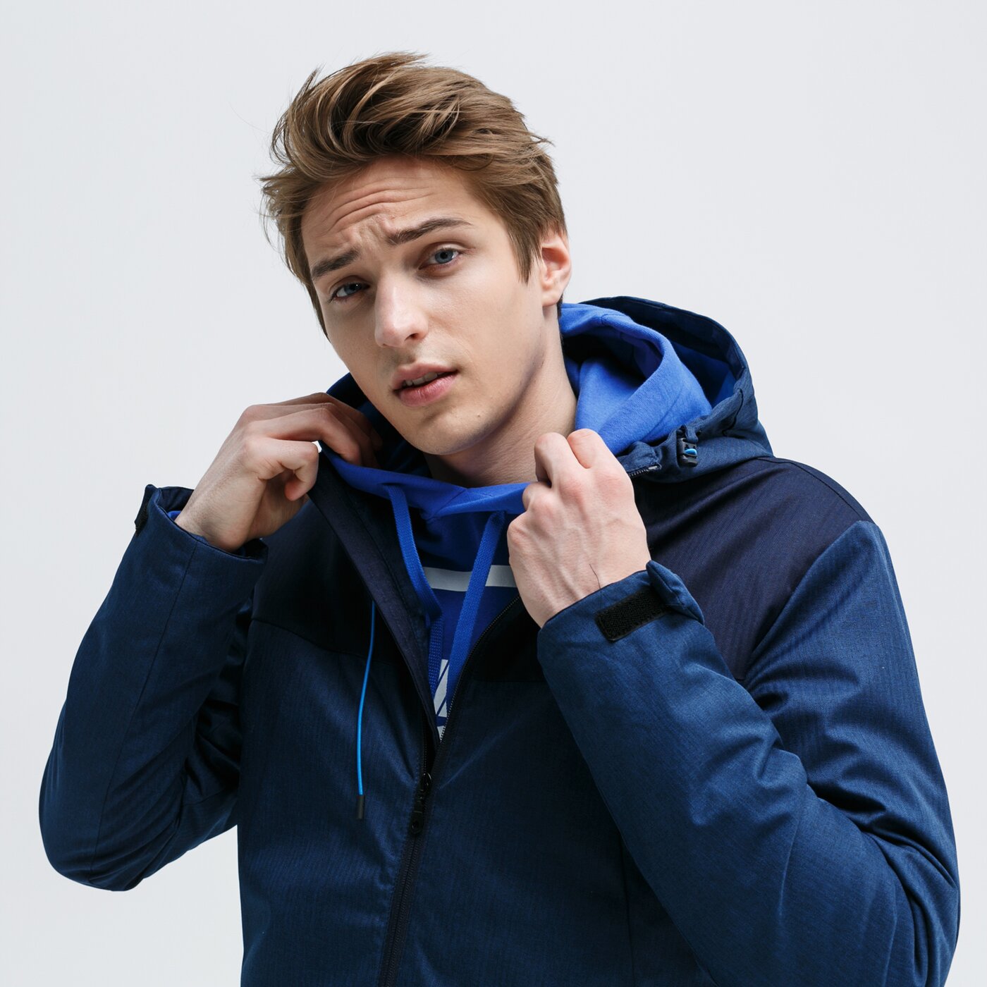 Kurtka zimowa męska FEEWEAR KURTKA ZIMOWA ELDERBERRY fw39kum28002 kolor granatowy