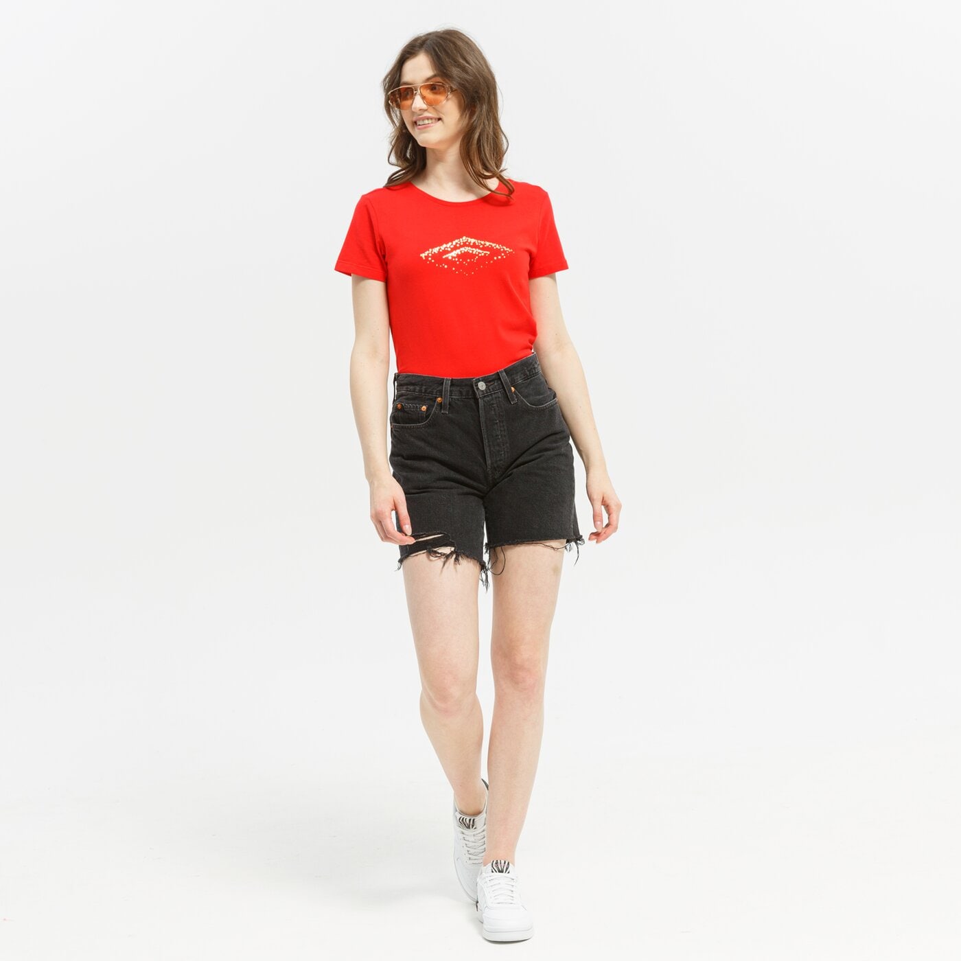 UMBRO T-SHIRT WALTON (UL122TSD35002) czerwony | Damskie