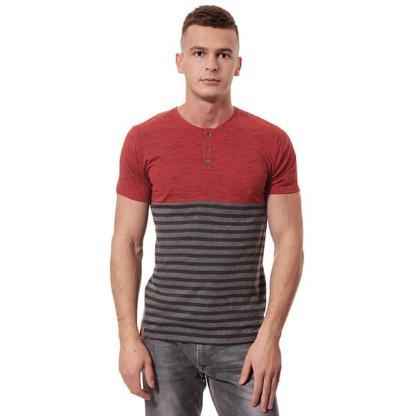 Koszulka męska O'NEILL T-SHIRT LMORG STACK 4523003900 kolor czerwony