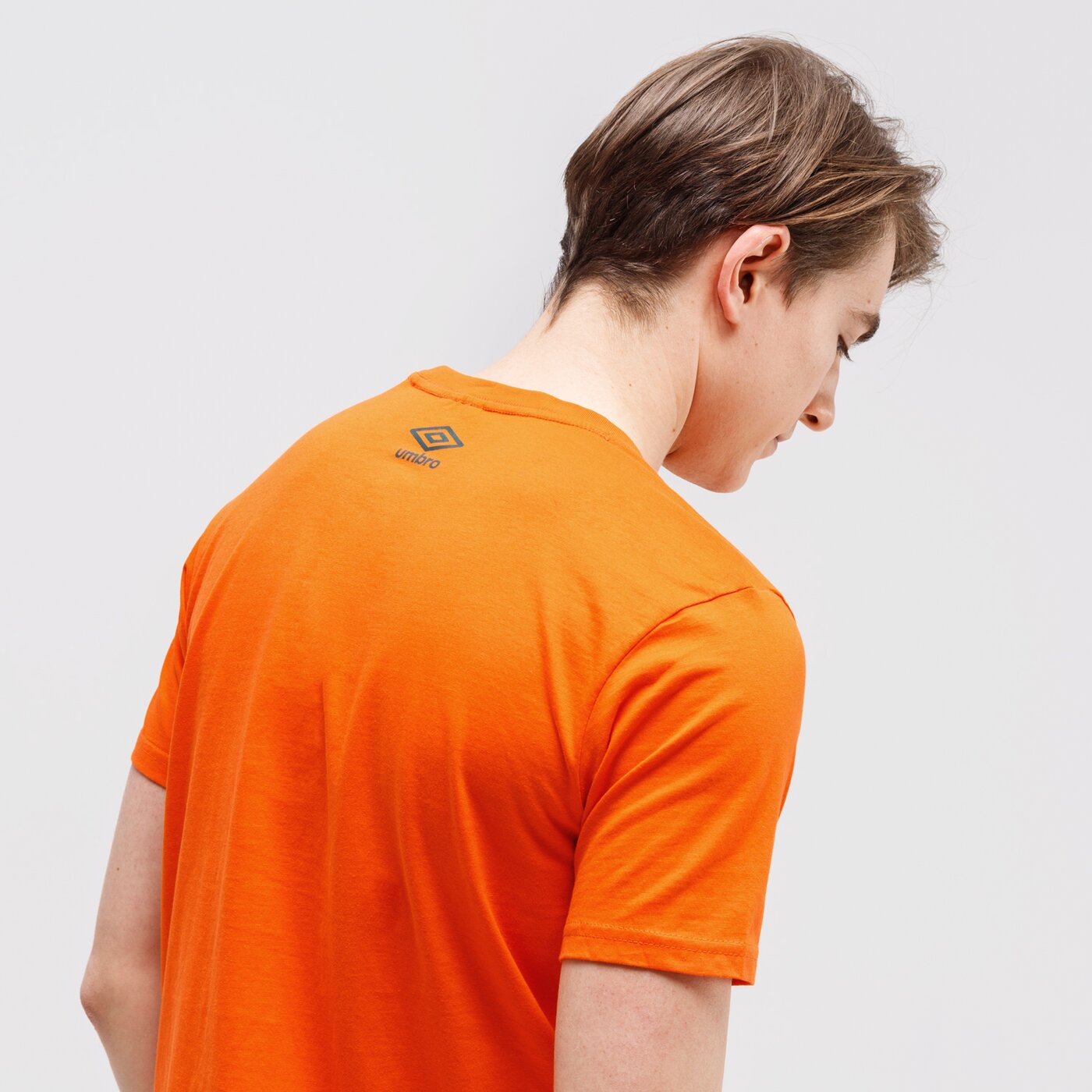 Koszulka męska UMBRO T-SHIRT ANTAVAS ul121tsm56001 kolor pomarańczowy