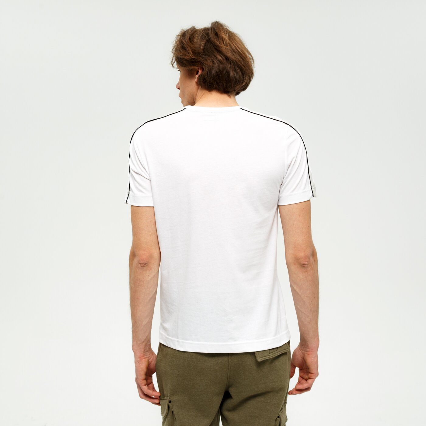 Koszulka męska LOTTO T-SHIRT LOGO VI JS 216698-0f1 kolor biały