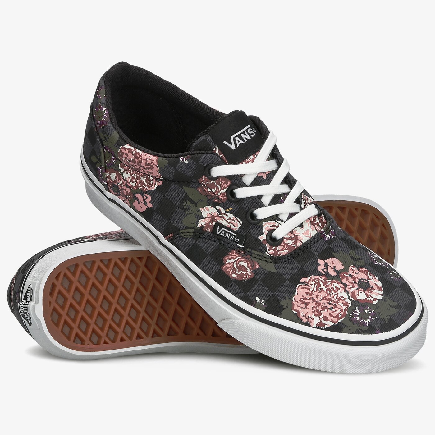 Buty sportowe damskie VANS WM DOHENY FLOWERS CHECKS vn0a3mvz16i1 kolor multicolor