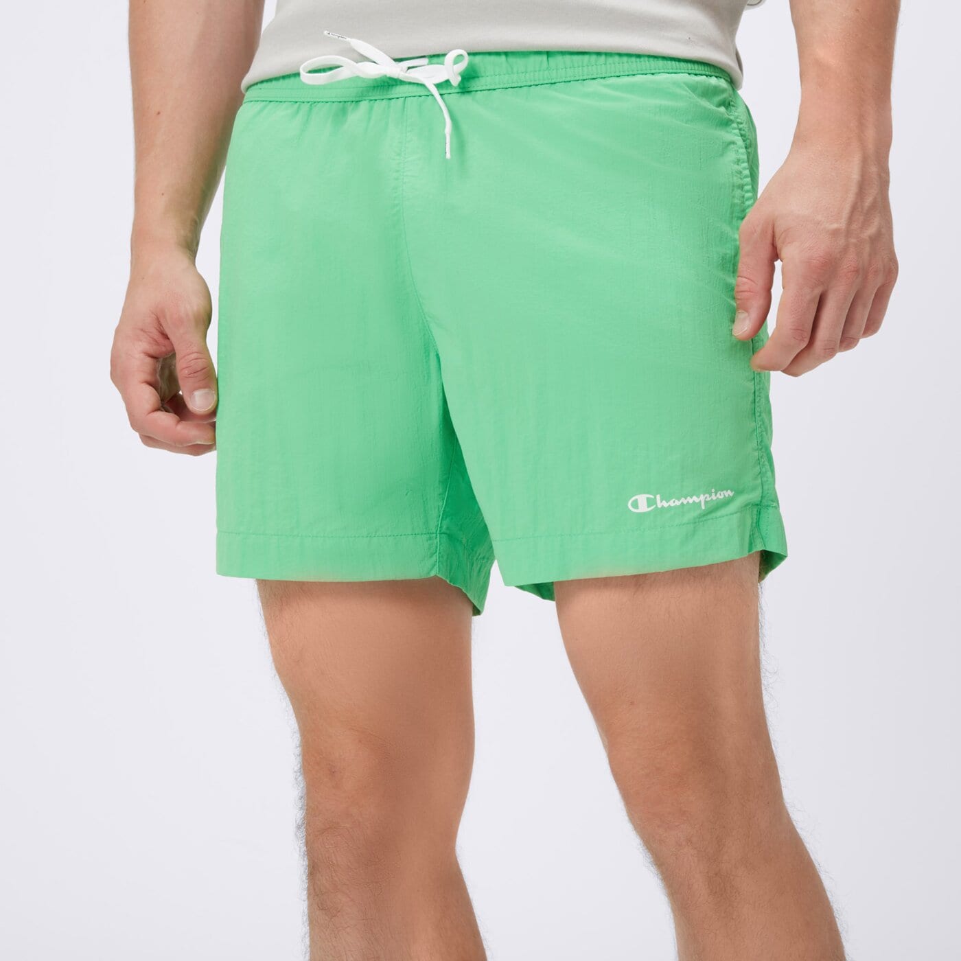 Spodenki męskie CHAMPION SZORTY BEACHSHORT 216069gs024 kolor zielony
