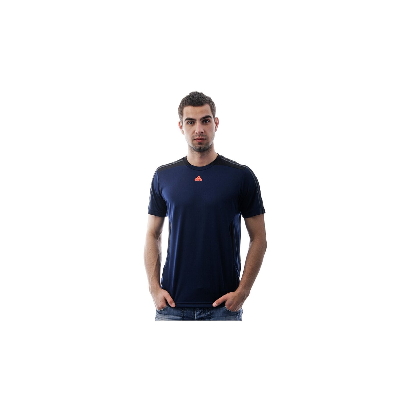 Koszulka męska ADIDAS T-SHIRT CLIMA365 TEE x19478 kolor granatowy