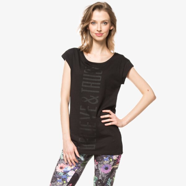 Koszulka damska LOTTO T-SHIRT AVRIL TEE W s1531 kolor czarny