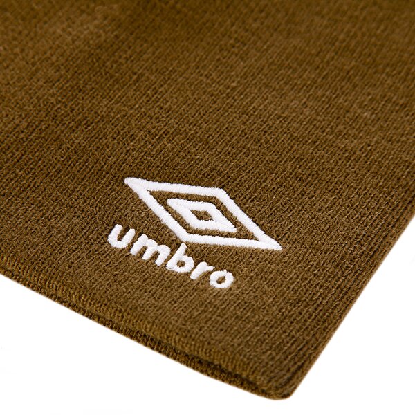 Czapka zimowa damska UMBRO CZAPKA Z BEANIE 62304ua0d kolor brązowy
