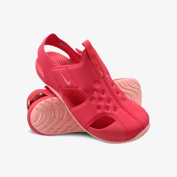 Sandały dla dzieci NIKE SUNRAY PROTECT 2 GP 943828-600 kolor różowy