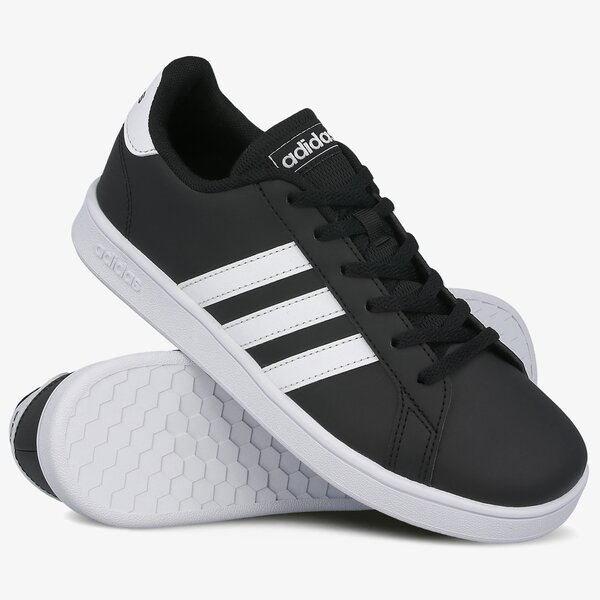 Buty dziecięce ADIDAS GRAND COURT K ef0102 kolor czarny