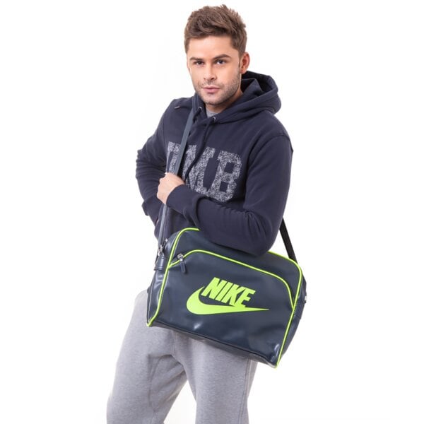 Torba sportowa damska NIKE TORBA HERITAGE SI TRACK BAG ba4271087 kolor szary