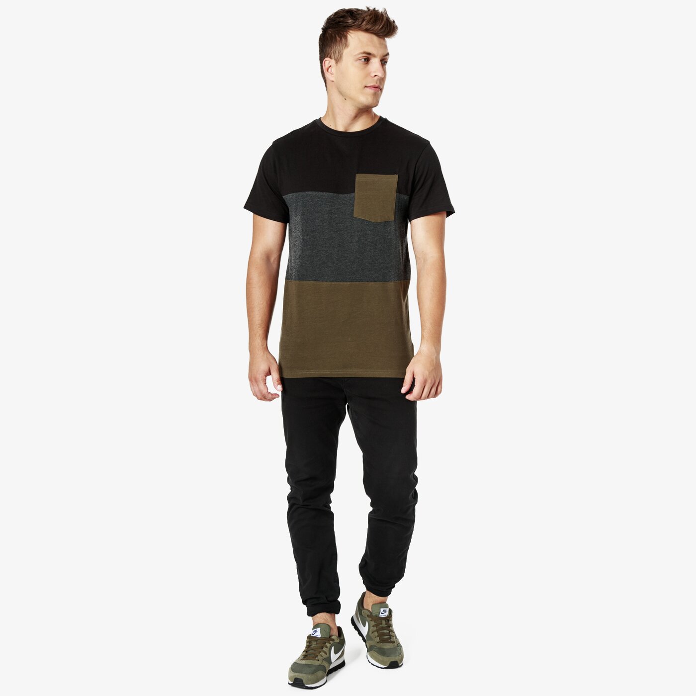 Koszulka męska FEEWEAR T-SHIRT SS CANYON fw38tsm18001 kolor multicolor