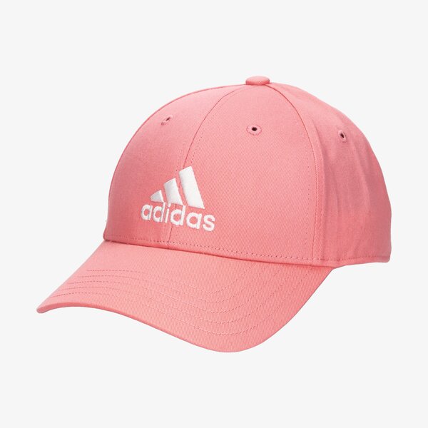Czapka z daszkiem damska ADIDAS CZAPKA BBALL CAP COT fk0893 kolor różowy