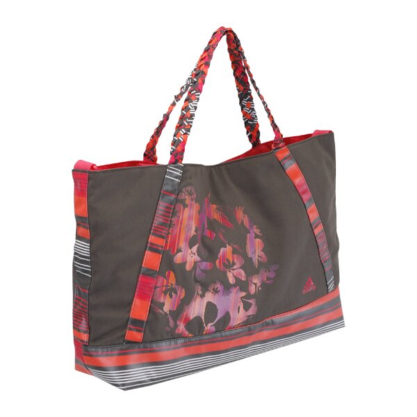 Torba sportowa damska ADIDAS TORBA W BEACH FLOWER CARRY ALL v42682 kolor brązowy