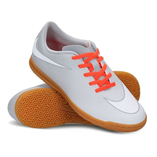 Buty piłkarskie dla dzieci NIKE JR BRAVATA II IC 844438-110 kolor szary