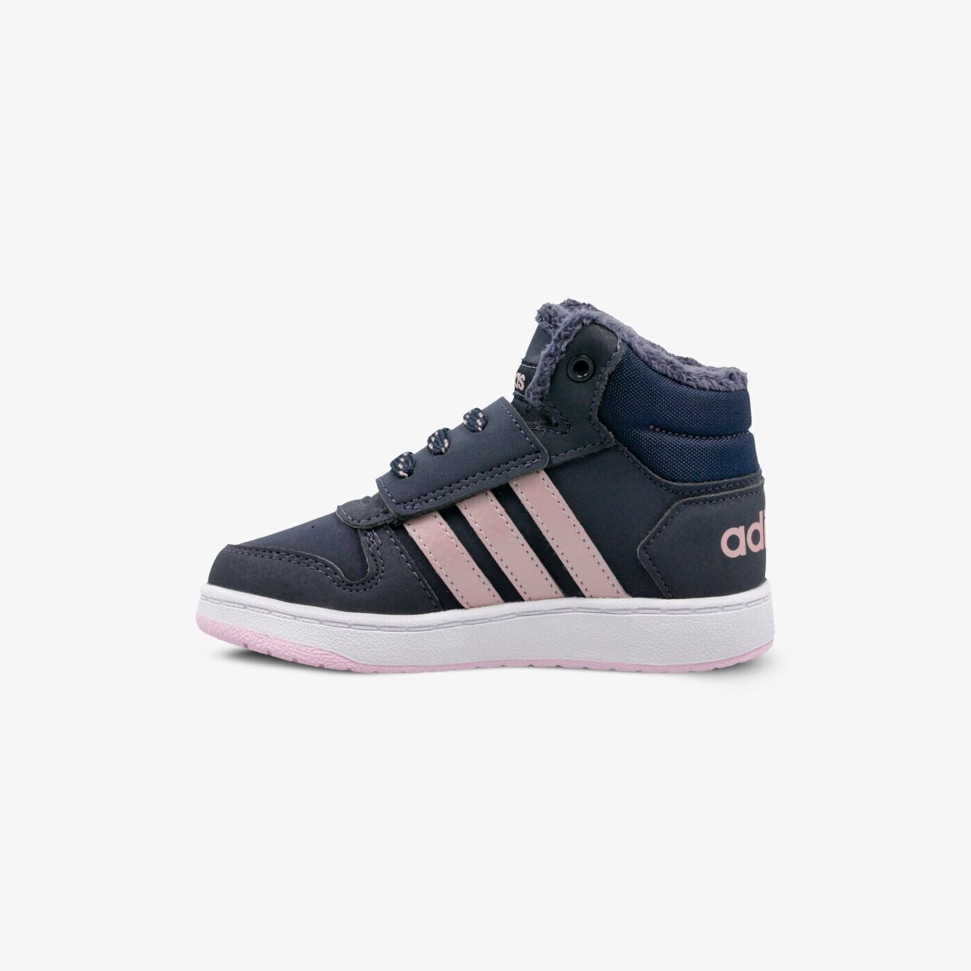Buty dziecięce ADIDAS HOOPS MID 2.0 I b75943 kolor granatowy