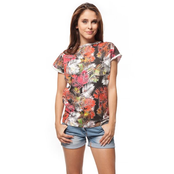 Koszulka damska FEEWEAR T-SHIRT ASTRIO fw15tsd30001 kolor multicolor