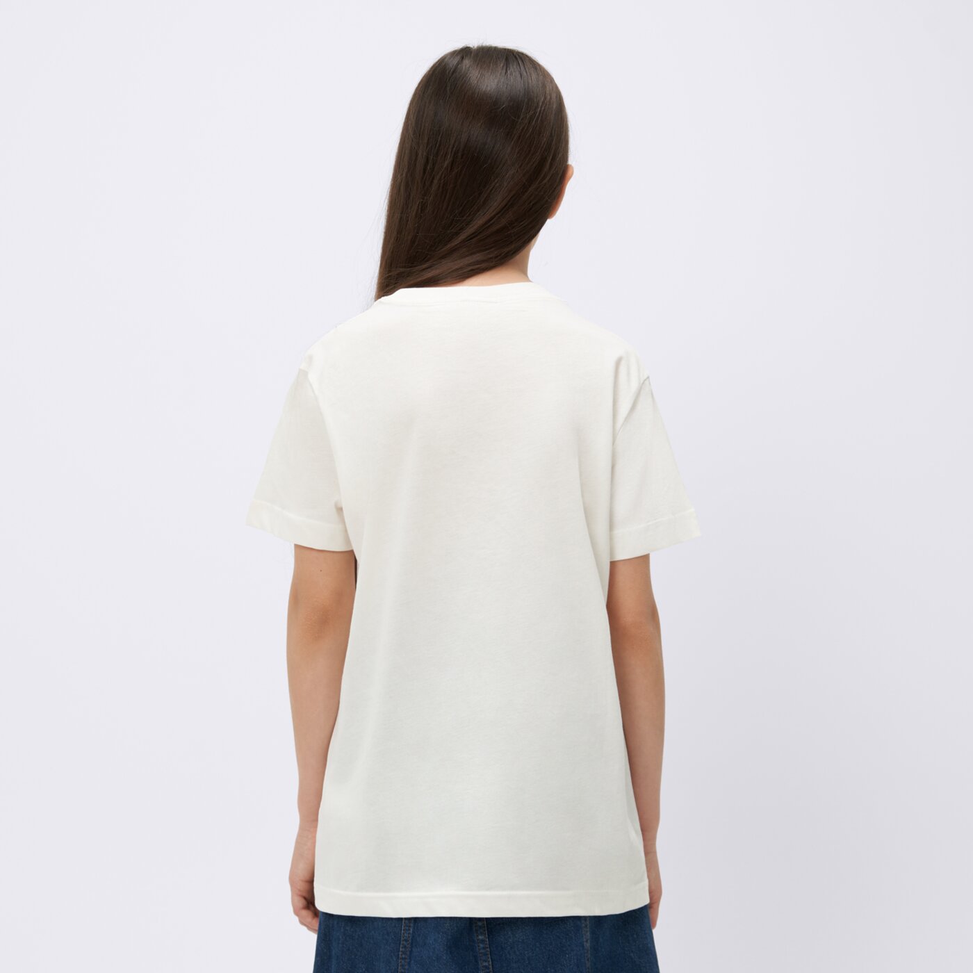 Koszulka dziecięca NIKE T-SHIRT G NSW TREND BF GIRL fz4724-133 kolor beżowy
