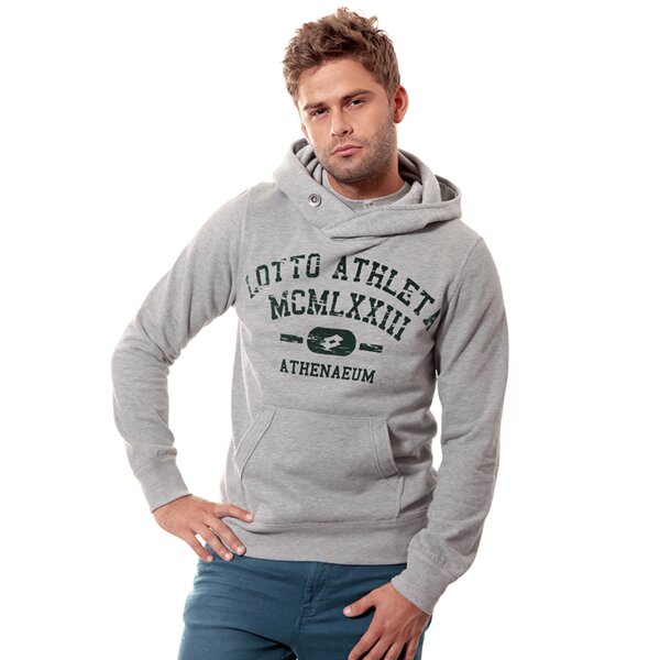 Bluza męska LOTTO BLUZA SWEAT FLAVIO FL HD r3567 kolor szary