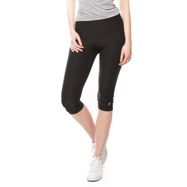 Spodnie dresowe damskie FILA SPODNIE BASIC 3/4 TIGHT 680694793 kolor czarny